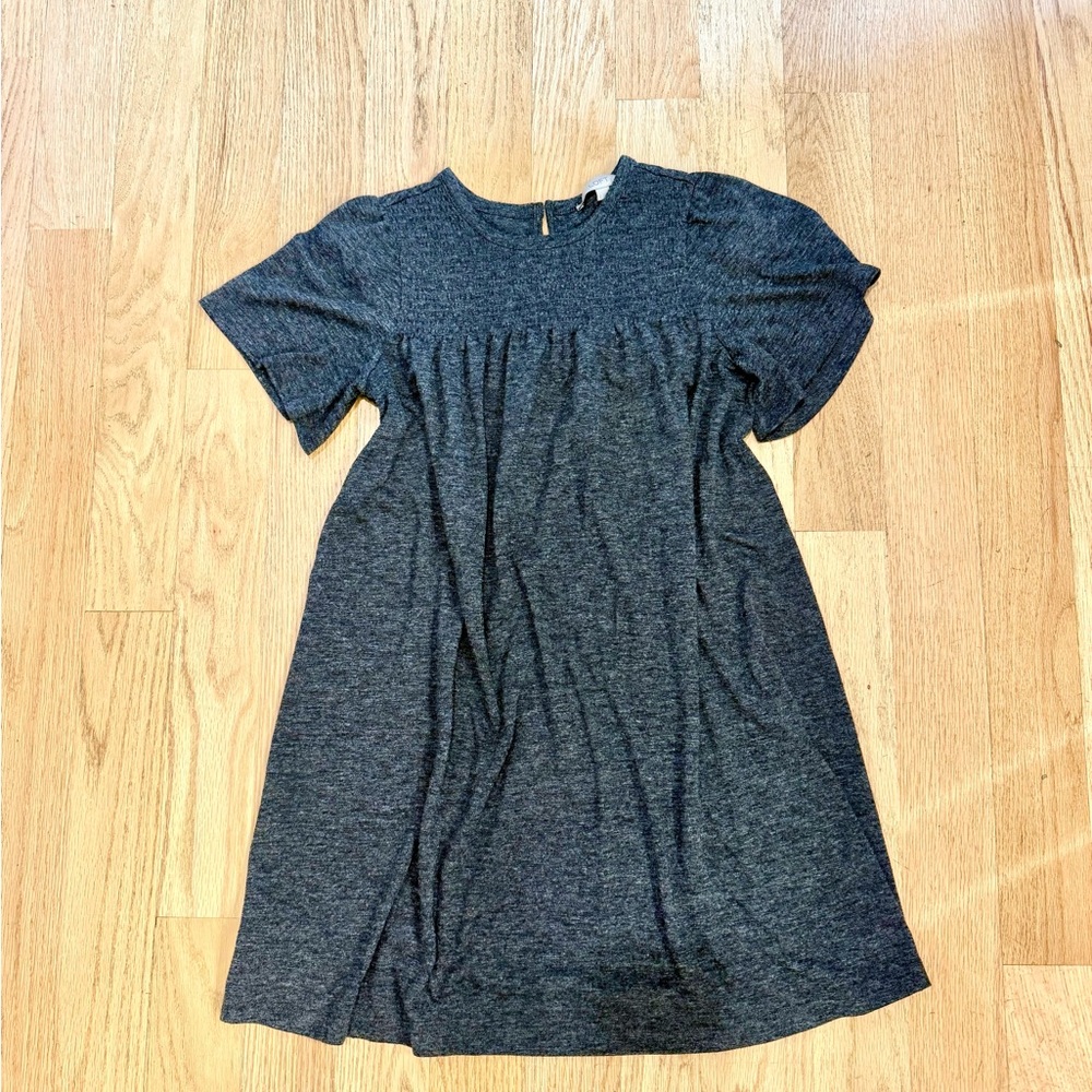 LOFT Gray shirt dress size Small S
